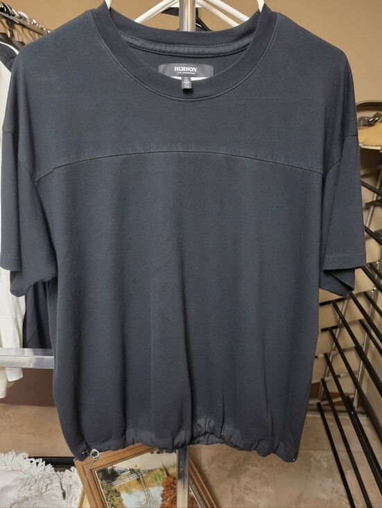 Hudson Jeans Other - Hudson Jeans Men's Black Short Sleeve Crewneck Tee W Drawstring